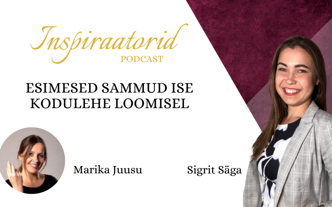 [12] Esimesed Sammud Ise Kodulehe Tegemisel – Marika Juusu