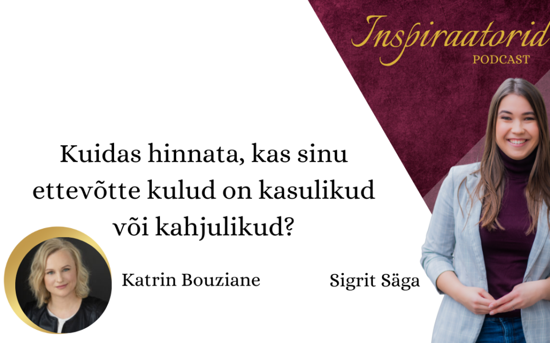 [ 80] Kuidas hinnata, kas sinu ettevõtte kulud on kasulikud või kahjulikud? – Katrin Bouziane